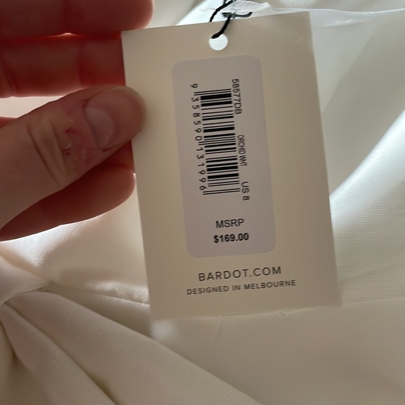 Bardot Annabelle Bow Mini Dress (Reception Look, After Party, Bachelorette) - Picture 6 of 8